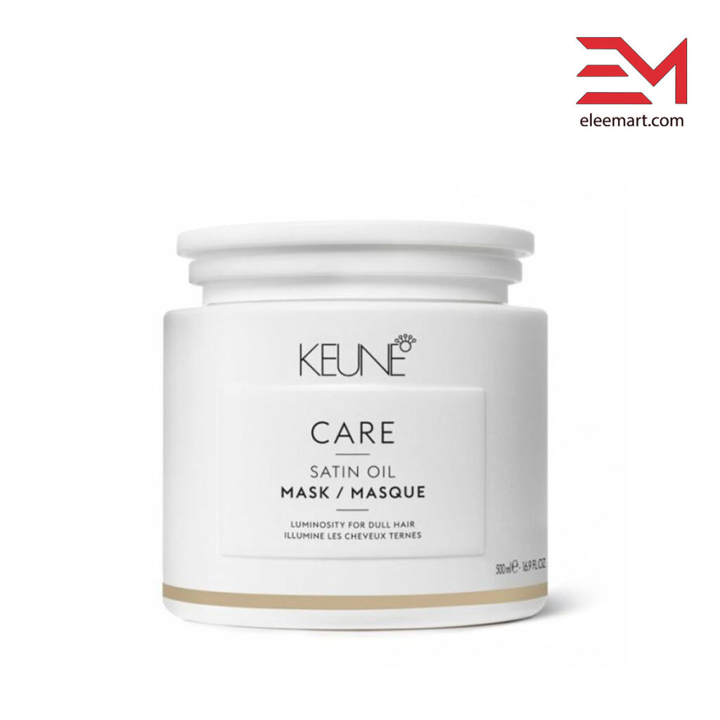 ماسک احیا کننده مو کئون آبرسان 500 میل Keune Care Satin Oil