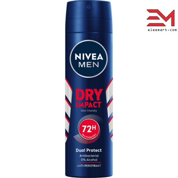 اسپری ضد تعریق مردانه نیوآ مدل DRY IMPACT 72h