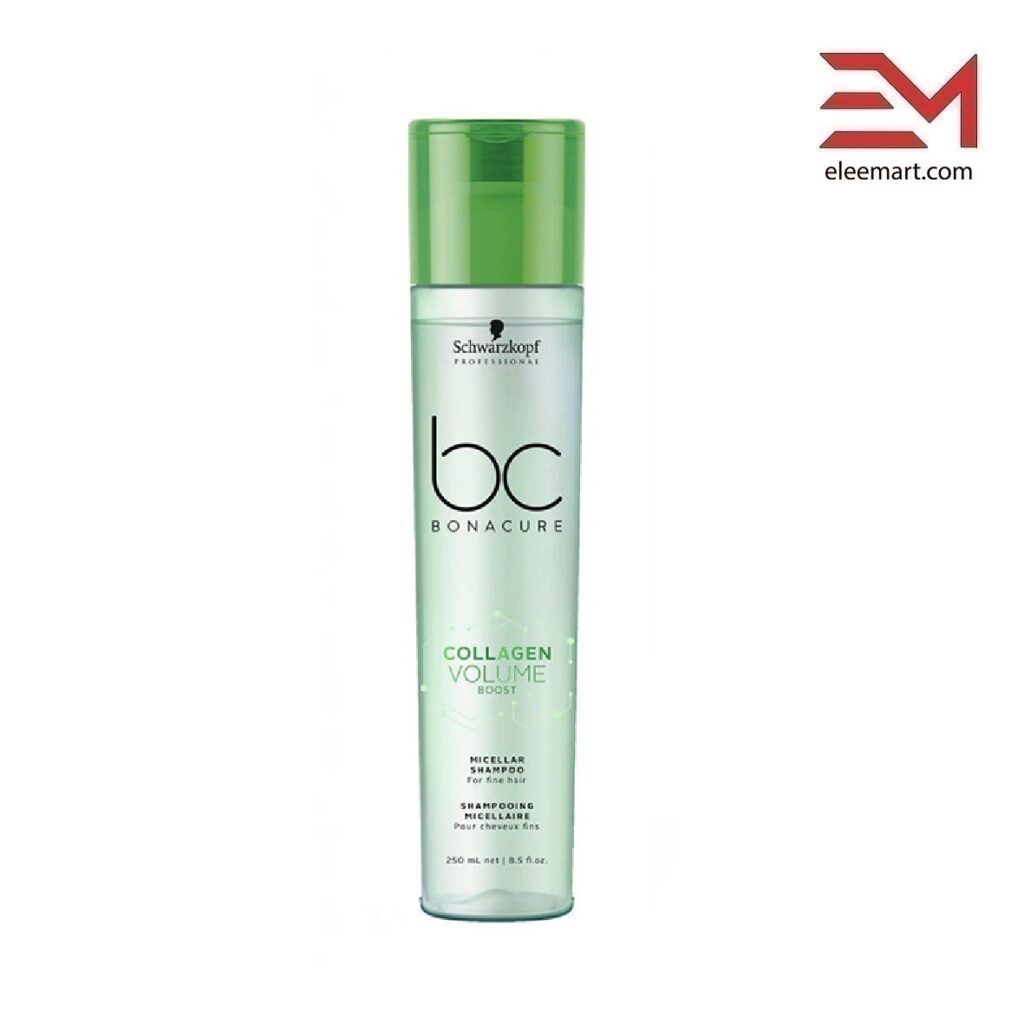 شامپو حجم دهنده مو میسلار شوارتسکف بناکور BC Volume Boost Shampoo