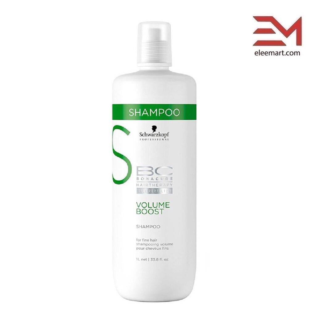 شامپو حجم دهنده مو میسلار شوارتسکف بناکور 1000 میل BC Volume Boost Shampoo