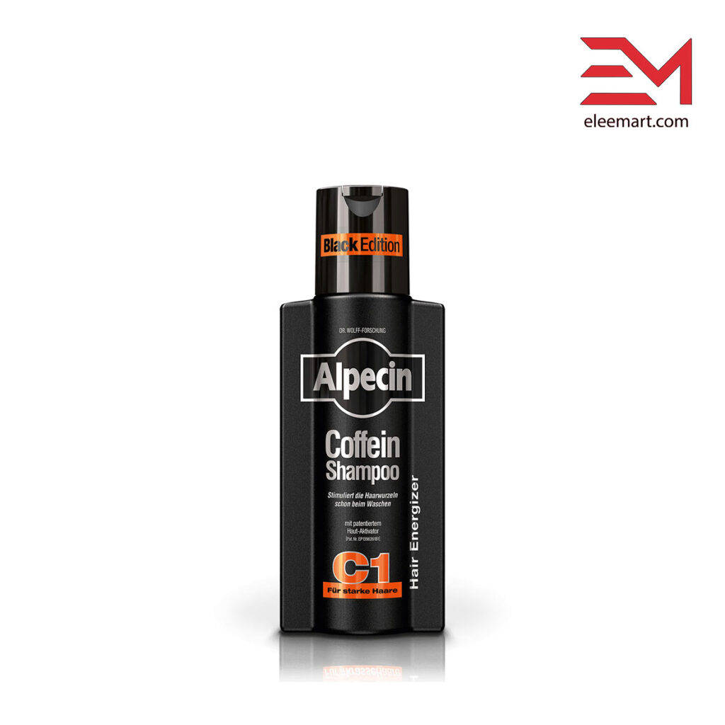 شامپو کافئین آلپسین C1 بلک ادیشن Alpecin Caffein Black Edition