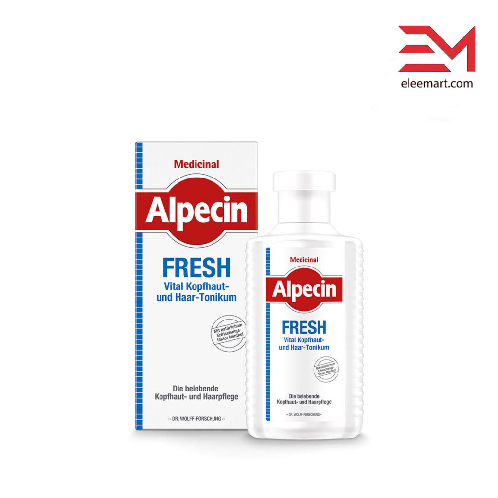 تونیک مراقبت کننده مو آلپسین موی چرب Alpecin Fresh Tonic