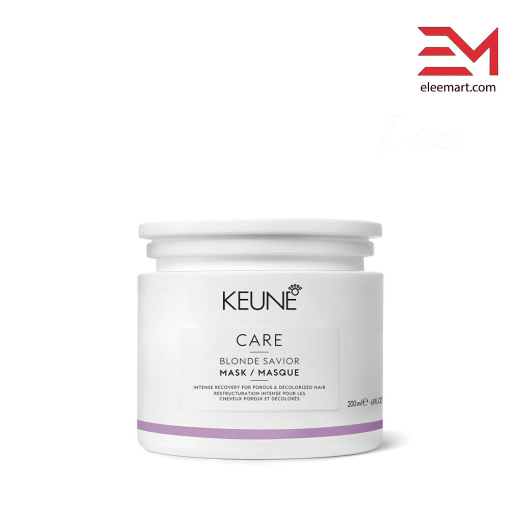 ماسک موی بلوند کئون ترمیم کننده keune Blonde Savior Mask