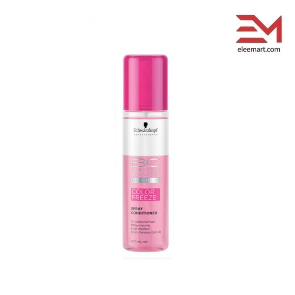 اسپری دوفاز موی رنگ شده بناکور Bc Color Freeze Spray Conditioner