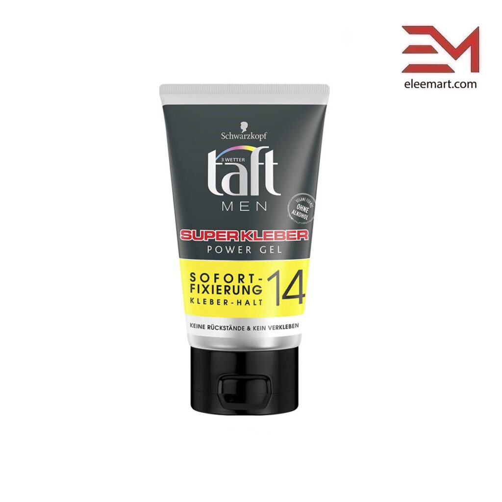 ژل حالت دهنده مو تافت شوارتسکف خیلی قوی Taft Men Super Kleber