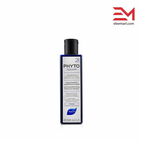 شامپو ضد شوره فیتو موی چرب Phyto squam Anti-Dandruff Purifying