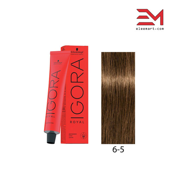 رنگ موی بلوند طلایی تیره ایگورا 6.5 رویال Igora Royal 6-5