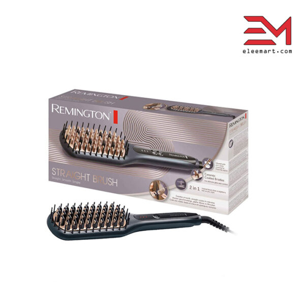 برس حرارتی رمینگتون مدل Remington Straightening Brush CB7400