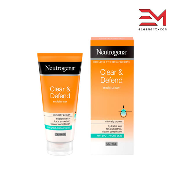 کرم مرطوب کننده نوتروژینا پوست چرب و جوش دار Neutrogena